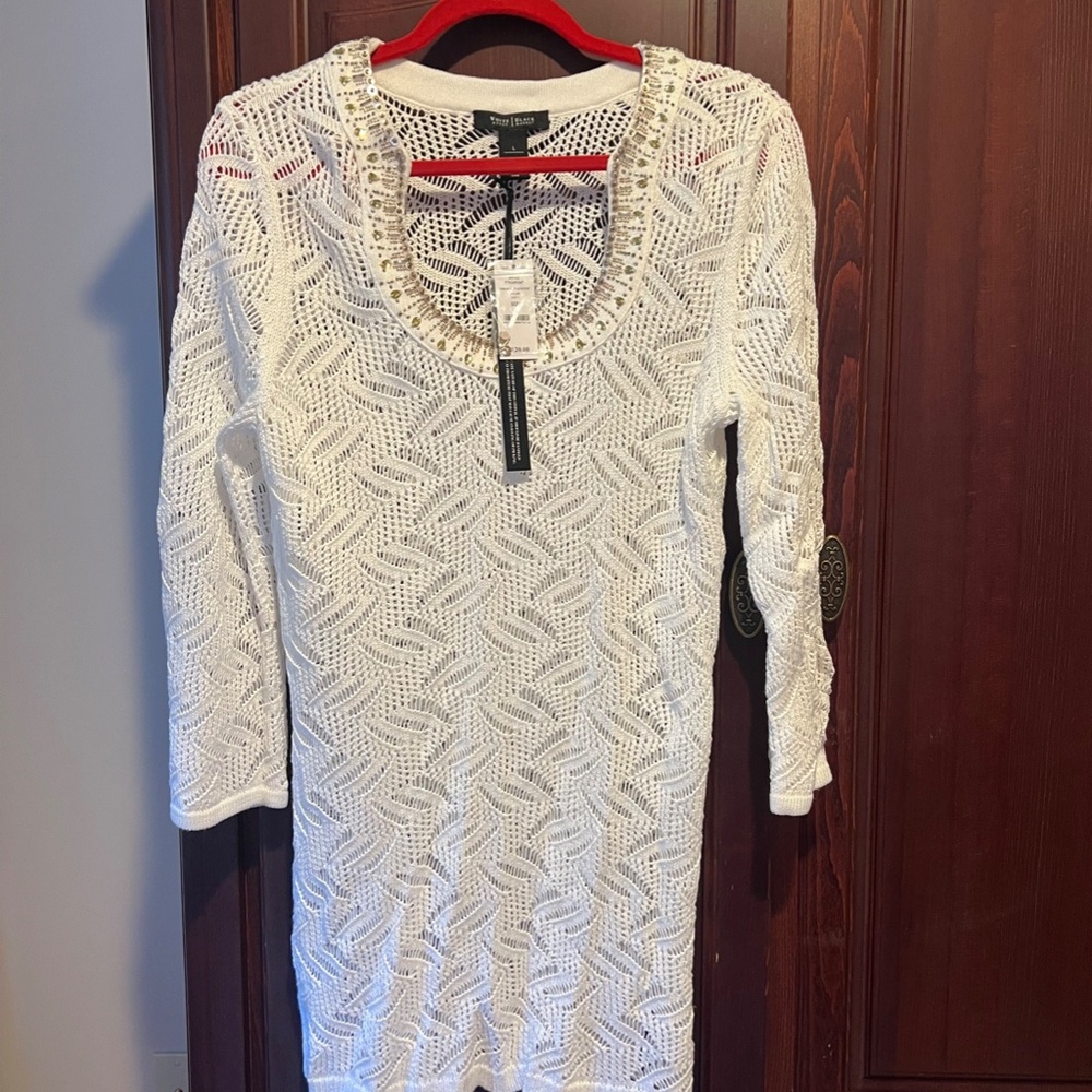 NWT White House Black Market Tunic Women's size L - Picture 2 of 6